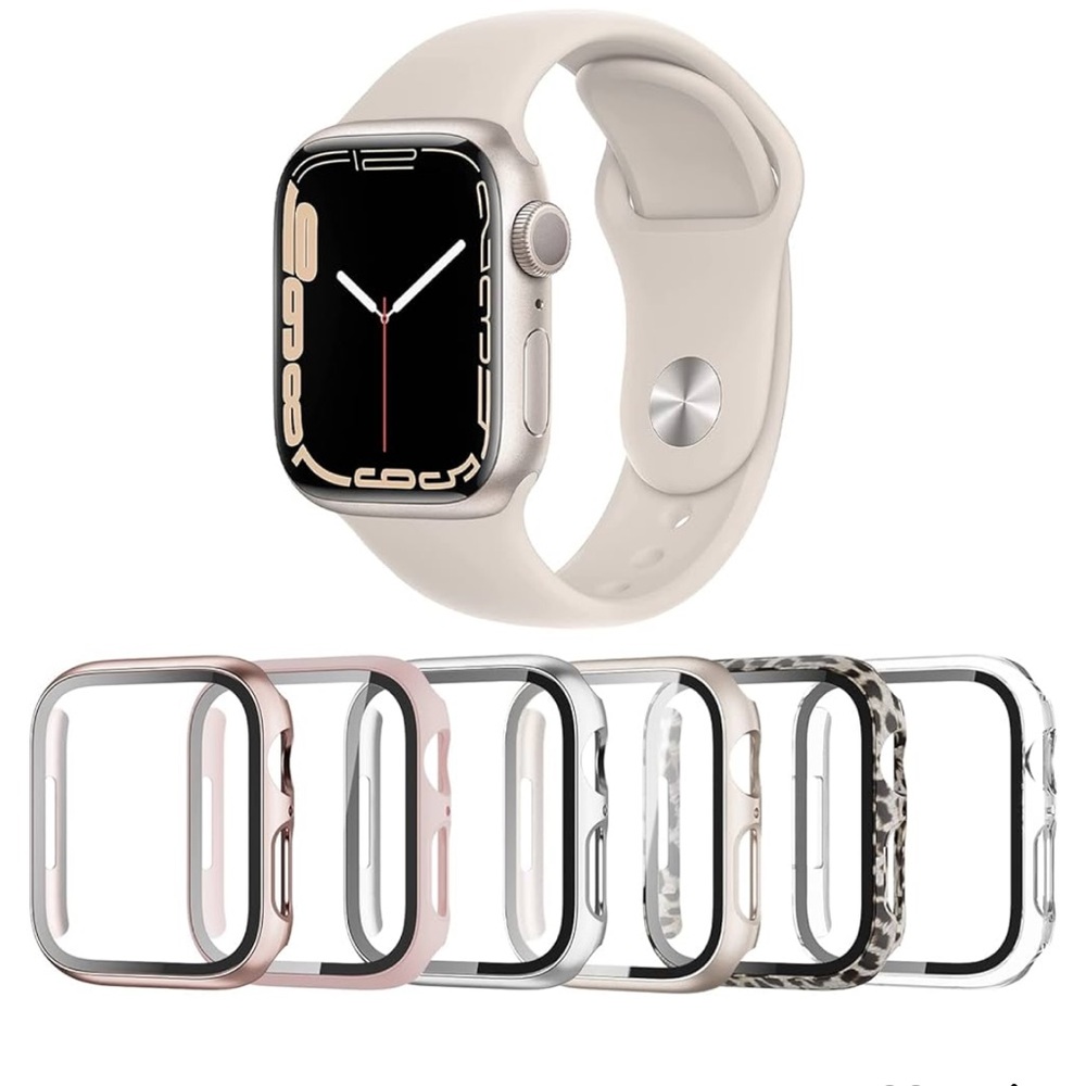 6 Pack Case for Apple Watch SE (2023 New) SE (2nd Gen)/6/SE/5/4 40mm - Picture 7 of 7